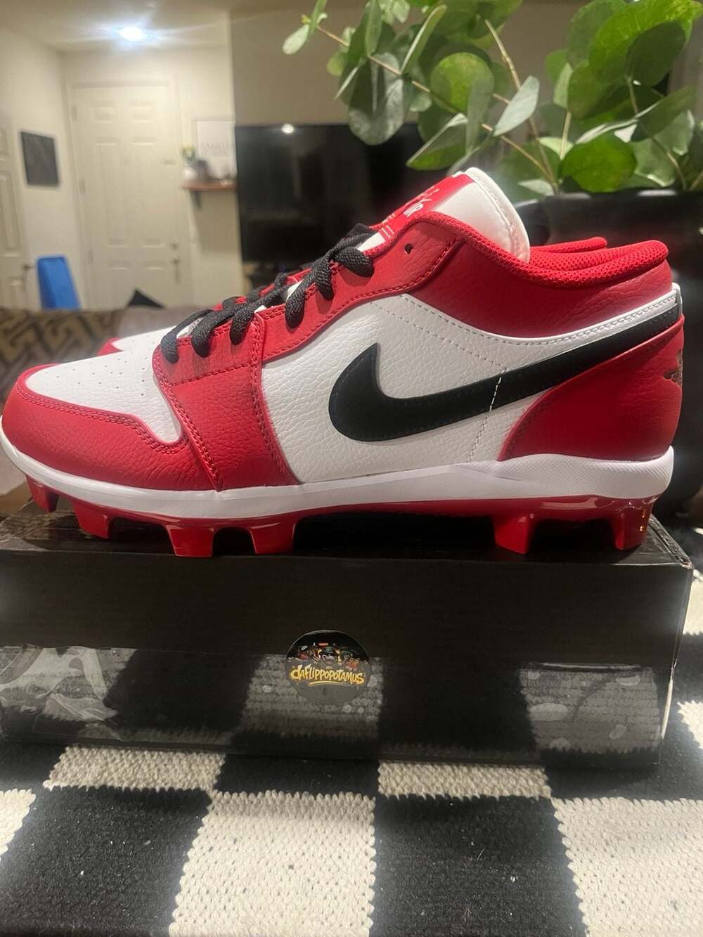 Size 11 Nike Air Jordan 1 Low MCS Baseball Cleats